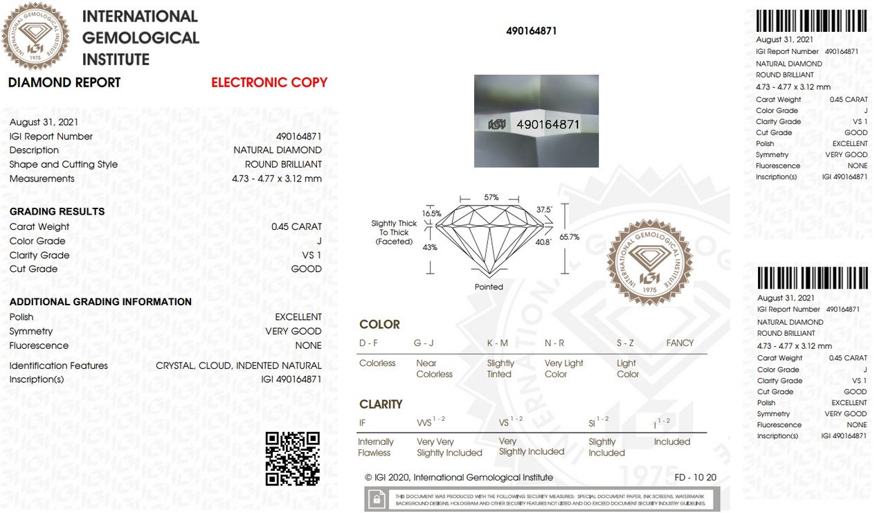 Серьги Deimantas 98882560 4,57гр 1,59ct. купить,NaN