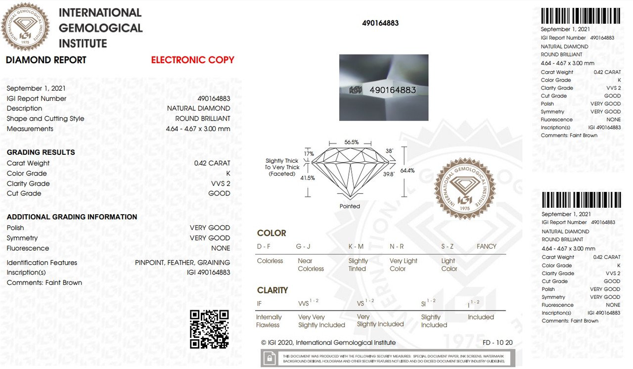 Серьги Deimantas 98882560 4,57гр 1,59ct. купить,NaN