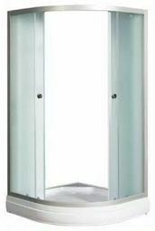 Душевое ограждение KABINKA.KZ двухстенное RIVER DON LIGHT 90/15 МТ, 900х1910 мм