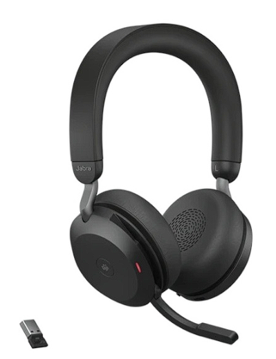 Гарнитура Jabra Evolve2 75 Link380c MS Stereo Black USB-C