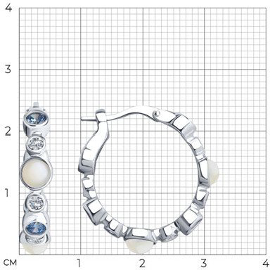 Серьги Sokolov 83020220 4,91гр. купить,NaN