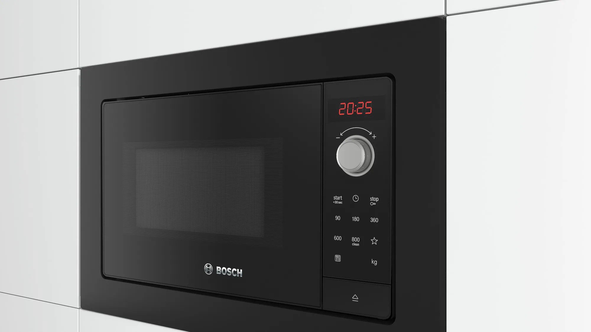 Встраиваемая микроволновая печь Bosch BFL623MB3 черная 