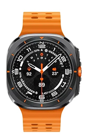 Смарт-часы Samsung Galaxy Watch Ultra SM-L705FDAASKZ Titanium Gray, Orange Strap