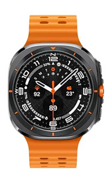 Смарт-часы Samsung Galaxy Watch Ultra SM-L705FDAASKZ Titanium Gray, Orange Strap