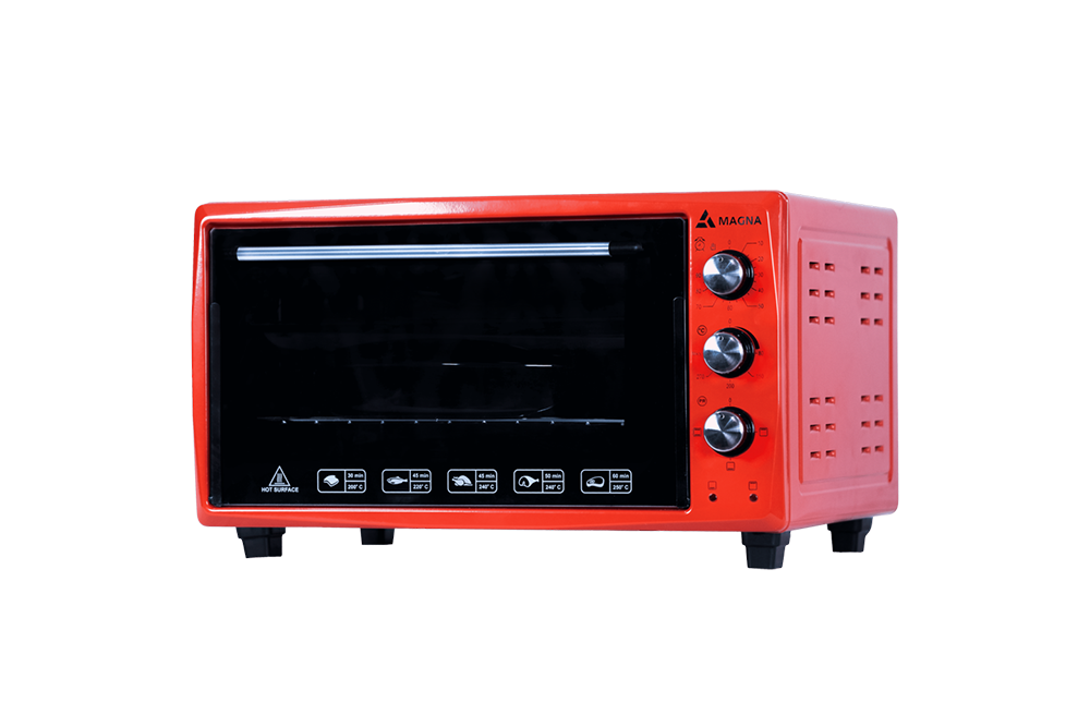 Электропечь Magna MF3615U-04RD красная купить,0