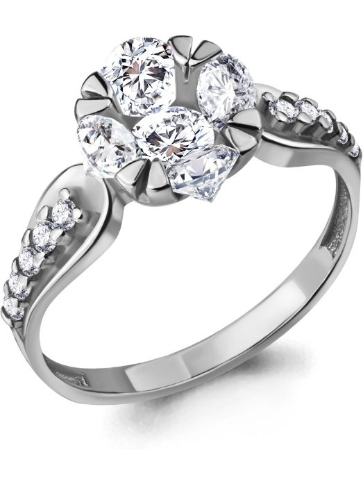 Кольцо Aquamarine 68582А 18,5р  купить,NaN