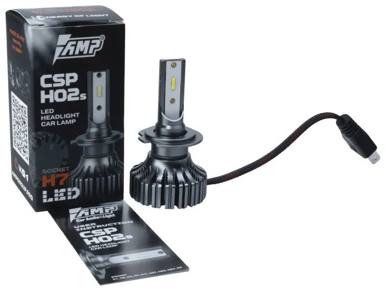 AMP CSP H02s H7 светодиодная H7, 1 шт