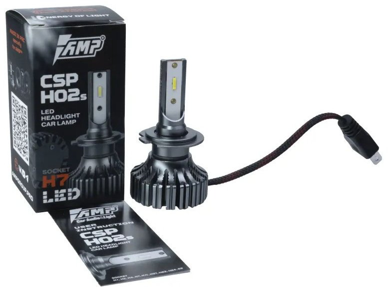 AMP CSP H02s H7 светодиодная H7, 1 шт