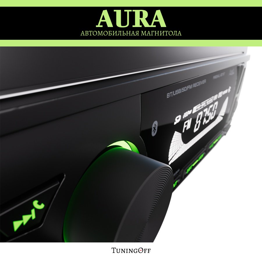 AurA FIREBALL-201BT 1 DIN