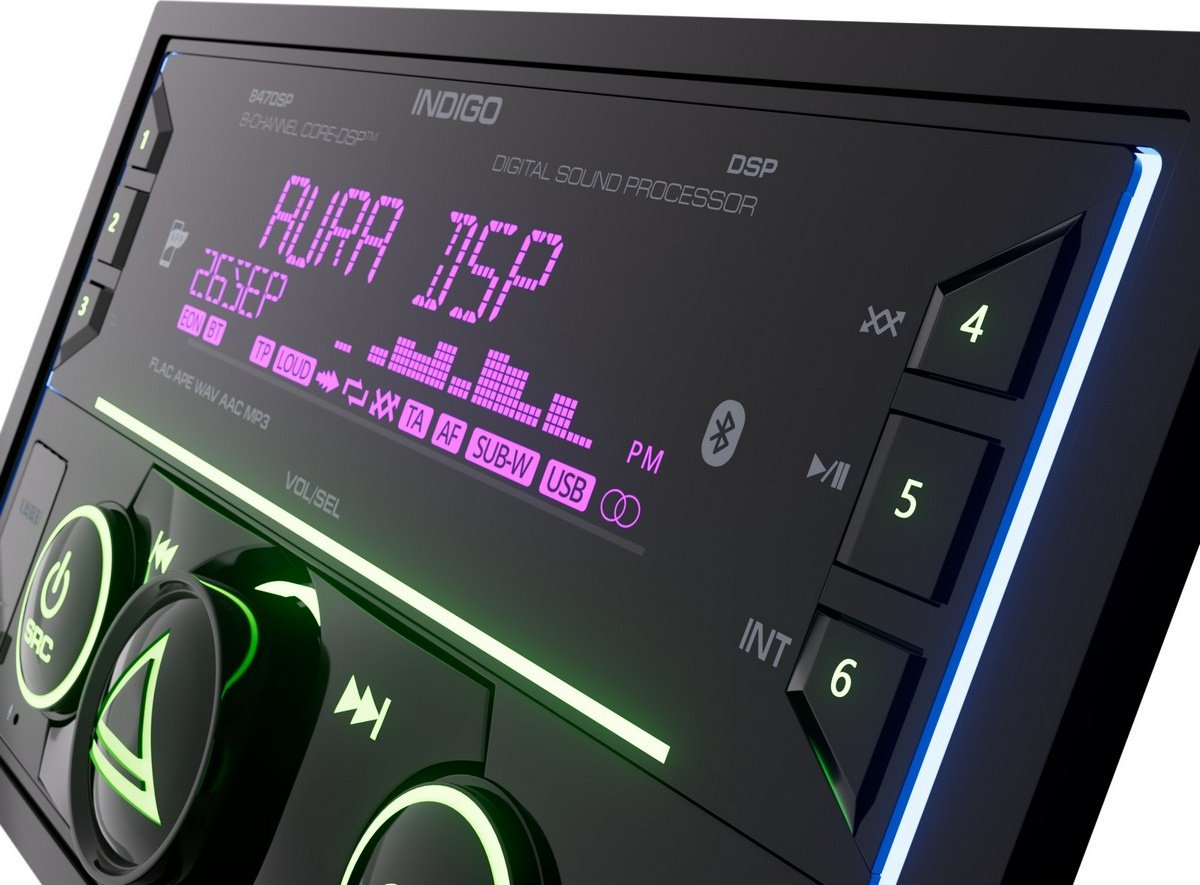 AurA INDIGO-847DSP 2 DIN
