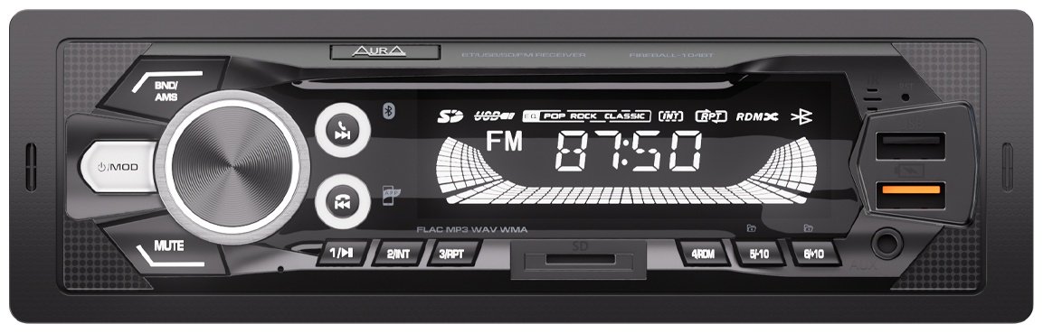 AurA FIREBALL-104BT  1 DIN