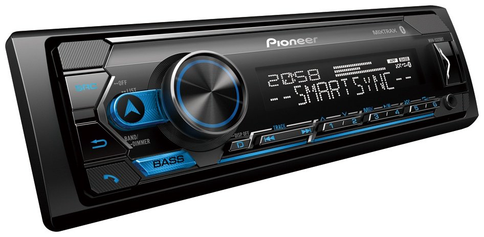 Pioneer MVH-S325BT 1 DIN купить,NaN