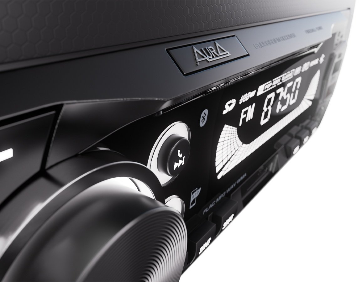 AurA FIREBALL-104BT  1 DIN