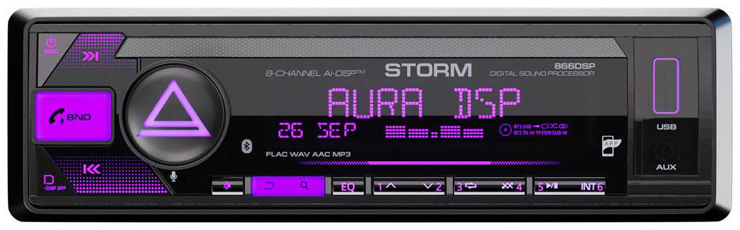 AurA STORM-866DSP 1 DIN купить,36889