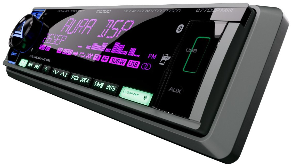 AurA INDIGO-877DSP MKII 1 DIN универсальная