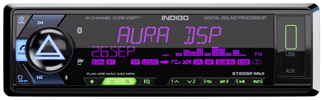 AurA INDIGO-876DSP MKII 1 DIN