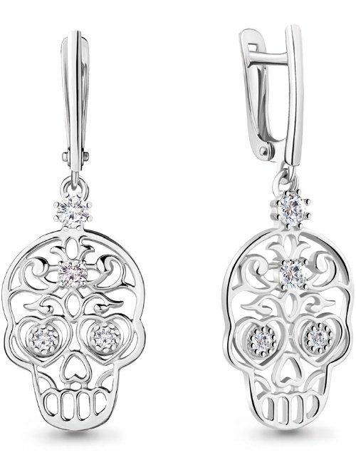 Серьги Aquamarine 48737А  купить,NaN