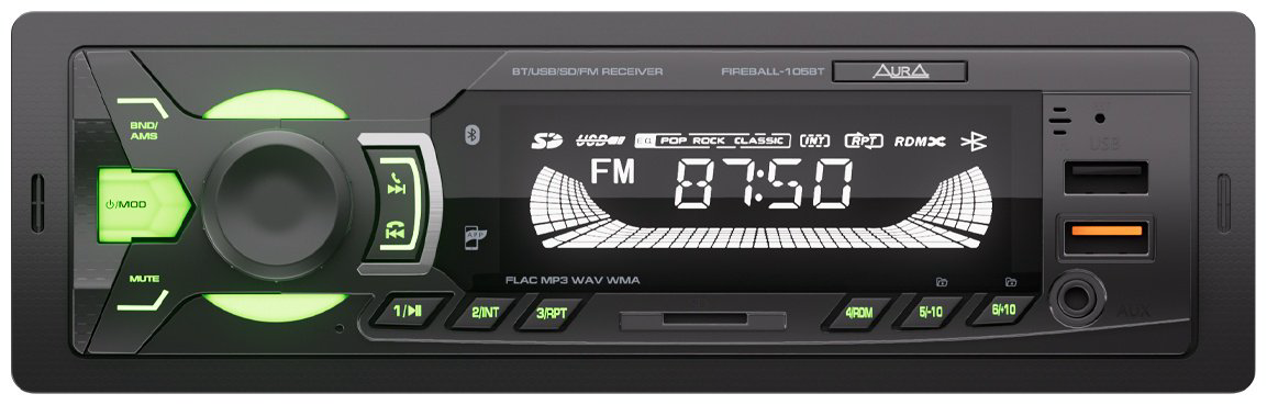 AurA FIREBALL-105BT 1 DIN купить,NaN