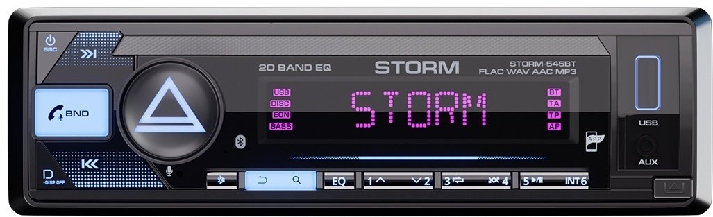 AurA Storm-545BT 1 DIN универсальная