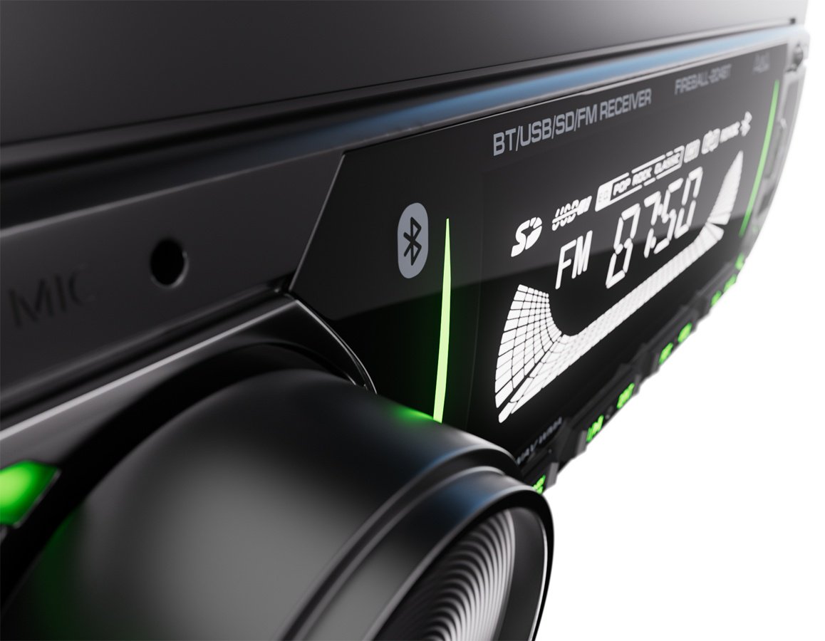 AurA FIREBALL-204BT 1 DIN