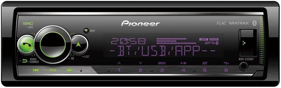 Pioneer MVH-S520BT 1 DIN купить,NaN