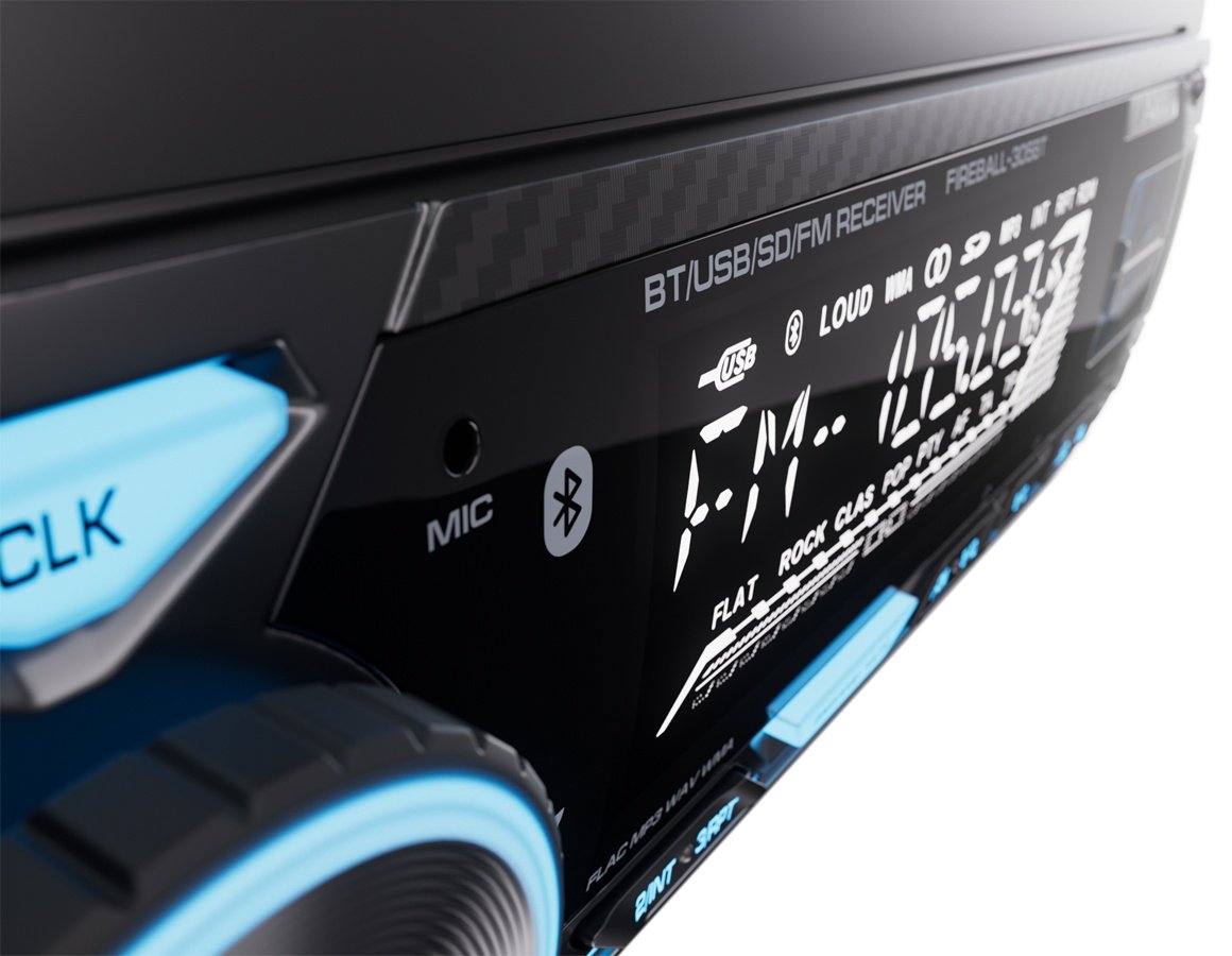 AurA FIREBALL-305BT 1 DIN