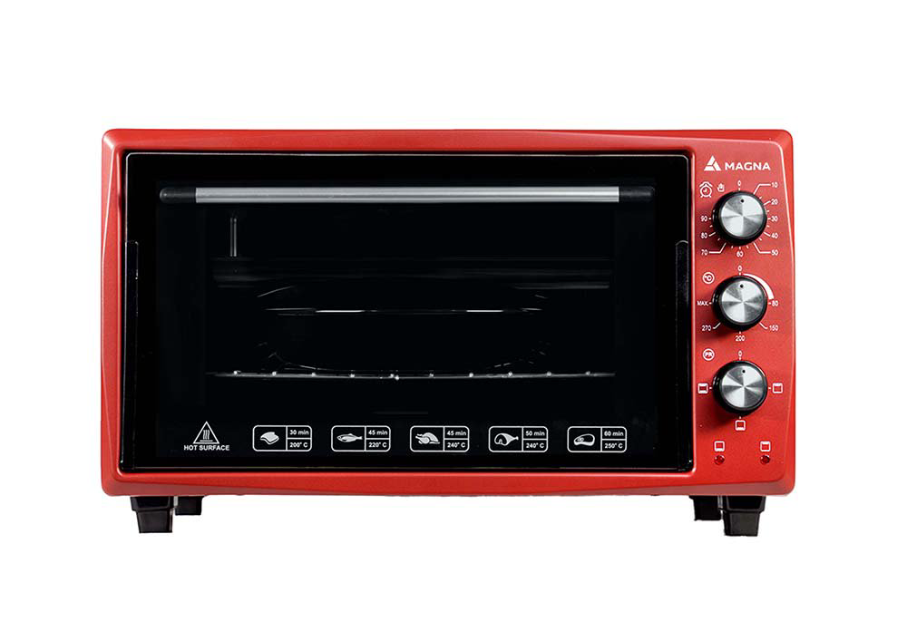 Мини-печь Magna MF3615U-07PR красная купить,NaN