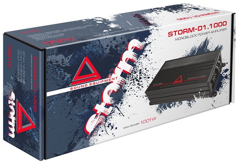 Автомобильный усилитель AurA STORM-D1.1000