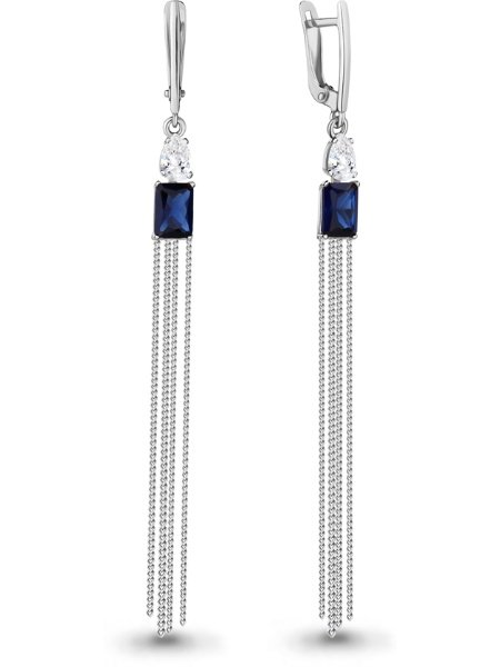 Серьги Aquamarine 48696Н  купить,NaN