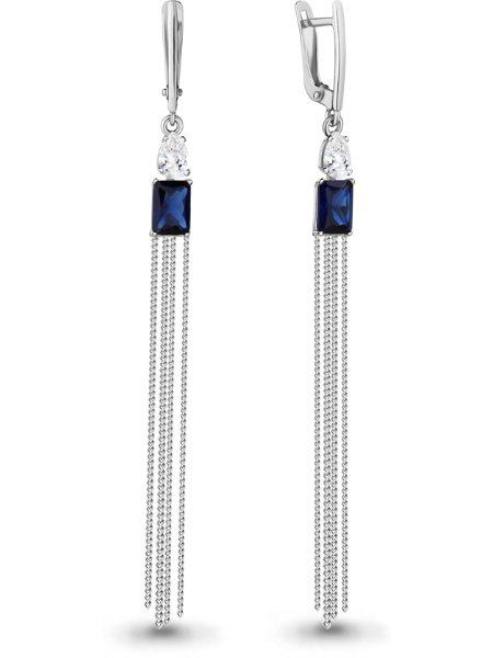 Серьги Aquamarine 48696Н  купить,NaN
