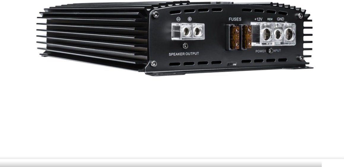 AMP MASS 1.1000 1900 Вт 1 канальный