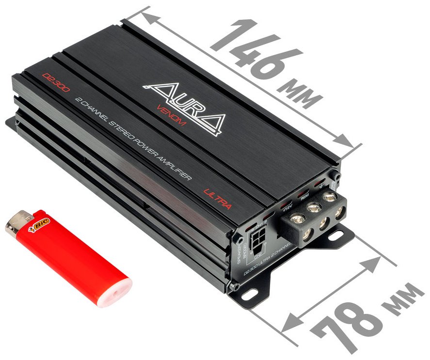AurA VENOM-D2.300 ULTRA 600 Вт 2 канальный