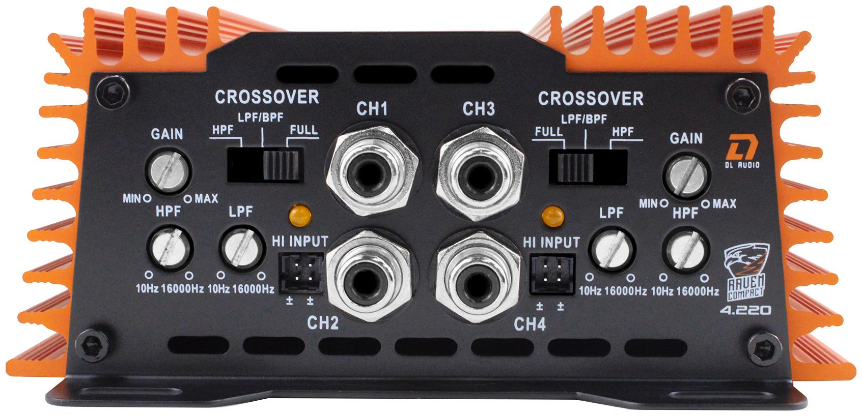 DL Audio Raven Compact 4.220 630 Вт 4 канальный