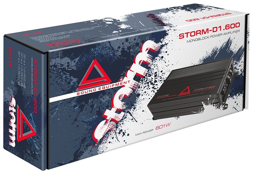 Автомобильный усилитель AurA STORM-D1.600