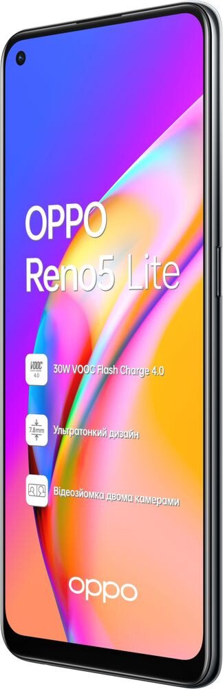 Смартфон Oppo Reno 5 Lite 8/128Gb NFC Fluid Black купить,NaN
