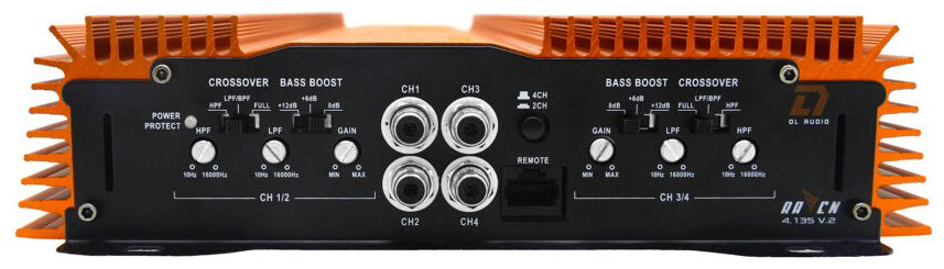 DL Audio Raven 4.135 V.2 400 Вт 4 канальный купить,75975