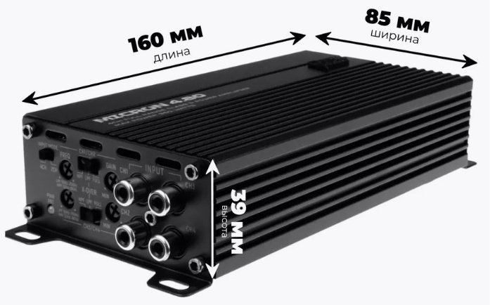 AMP MICRON 4.80 960 Вт 4 канальный купить,39576