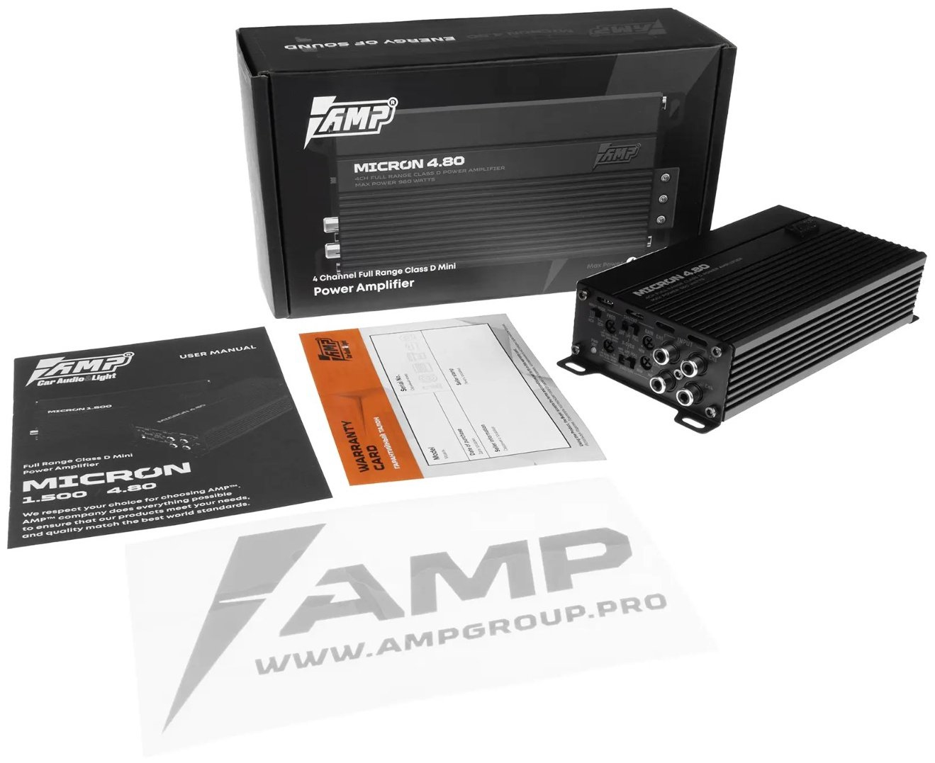 AMP MICRON 4.80 960 Вт 4 канальный купить,39576