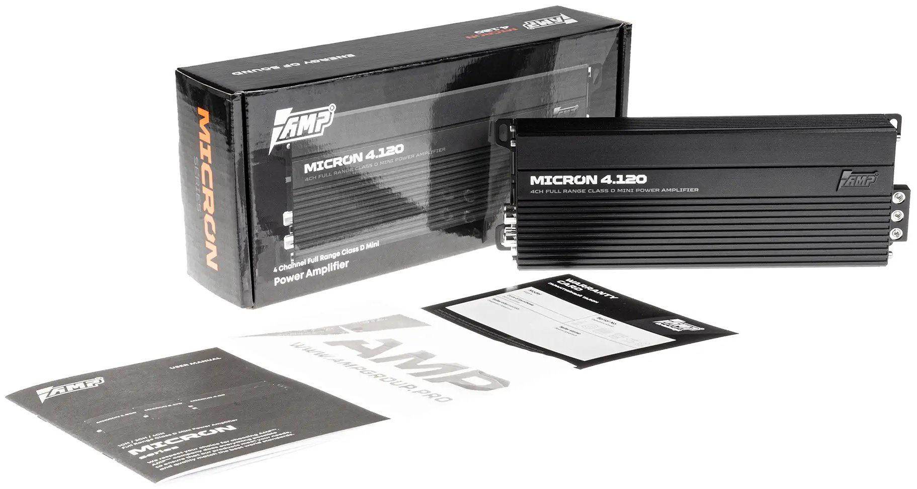 AMP MICRON 4.120 700 Вт 4 канальный - ForteMarket AMP MICRON 4.120 700 Вт 4 канальный купить,54530