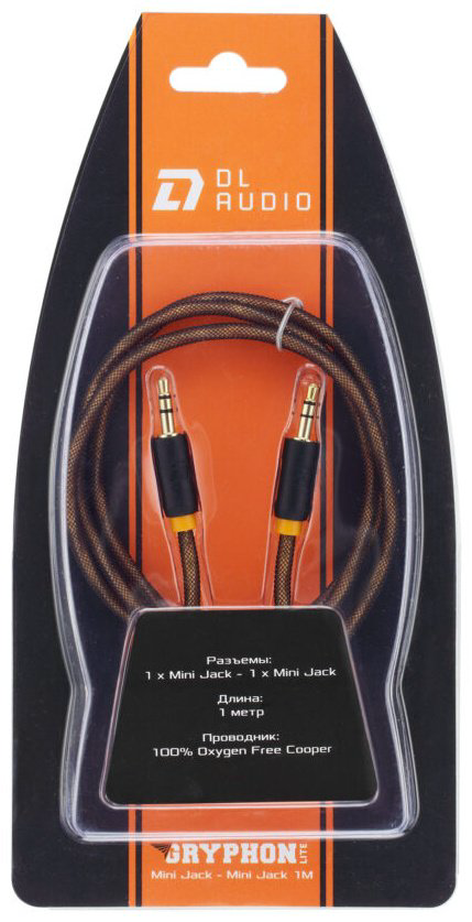 Кабель Gryphon Lite Mini Jack - Mini Jack 1M 1 шт - ForteMarket Кабель Gryphon Lite Mini Jack - Mini Jack 1M 1 шт купить,2997