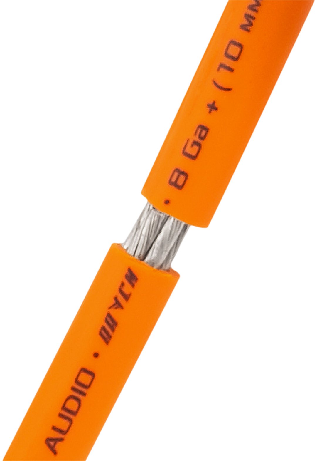DL Audio кабель Raven Power Cable 8 Ga Orange 10м 1 шт