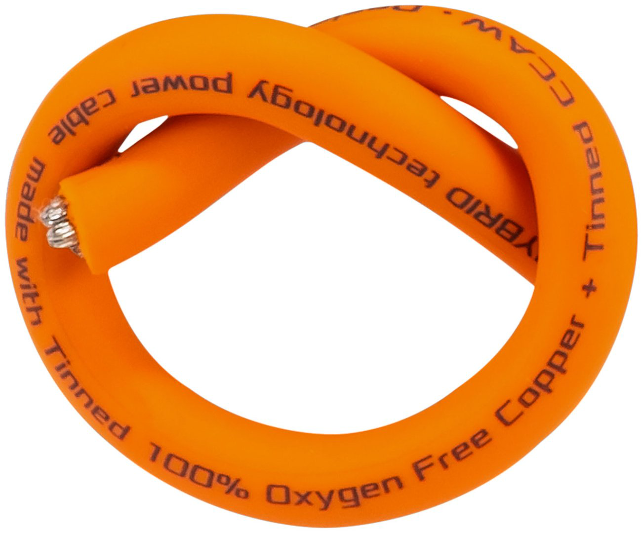 DL Audio кабель Raven Power Cable 8 Ga Orange 10м 1 шт купить,16799