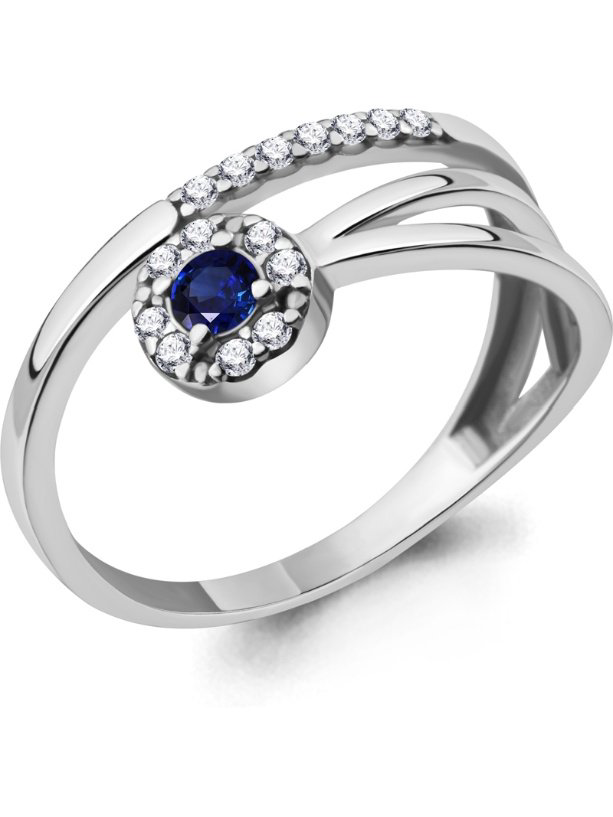 Кольцо Aquamarine 68820АБ 17,5р купить,NaN