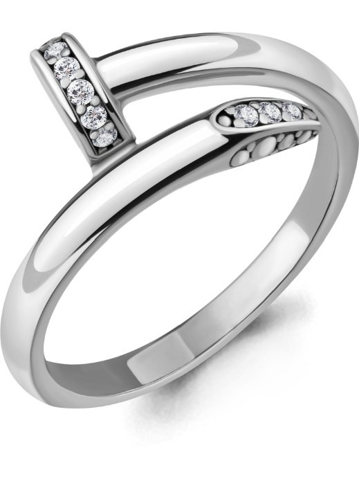 Кольцо Aquamarine 68096А 17,5р купить,NaN
