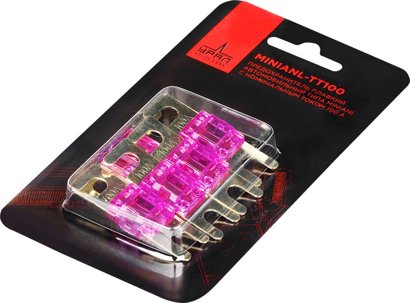 УРАЛ предохранитель ТТ MINIANL-ТТ100 5 шт