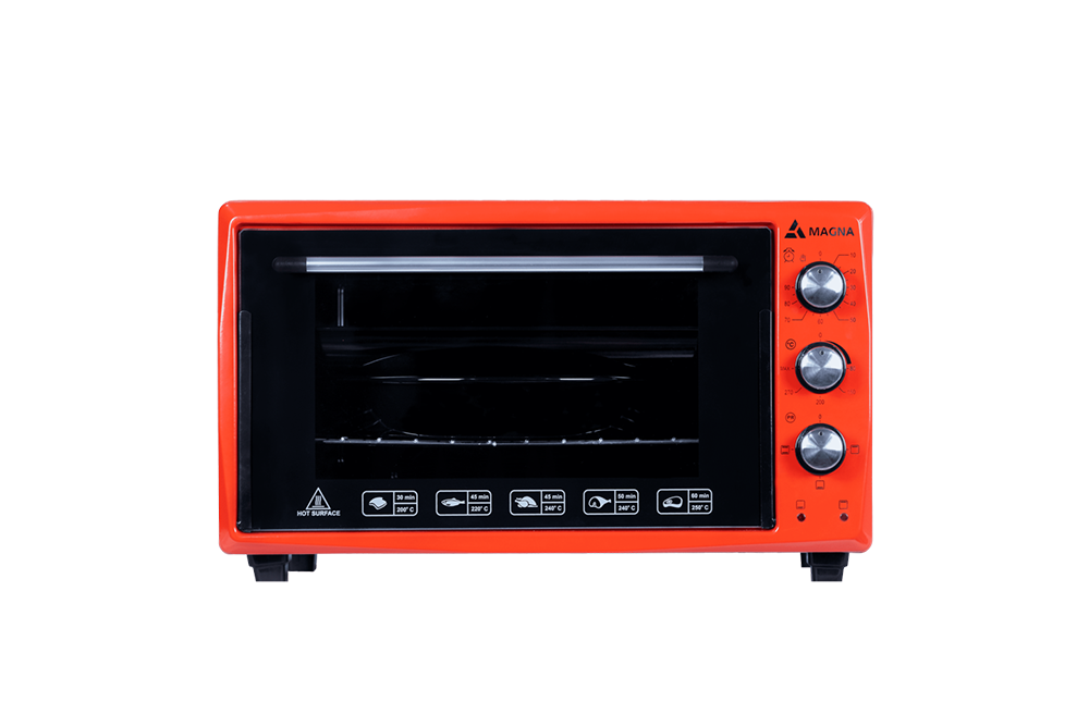 Мини-печь Magna Middle MF3615U-14RD красная - ForteMarket Мини-печь Magna Middle MF3615U-14RD красная купить,0