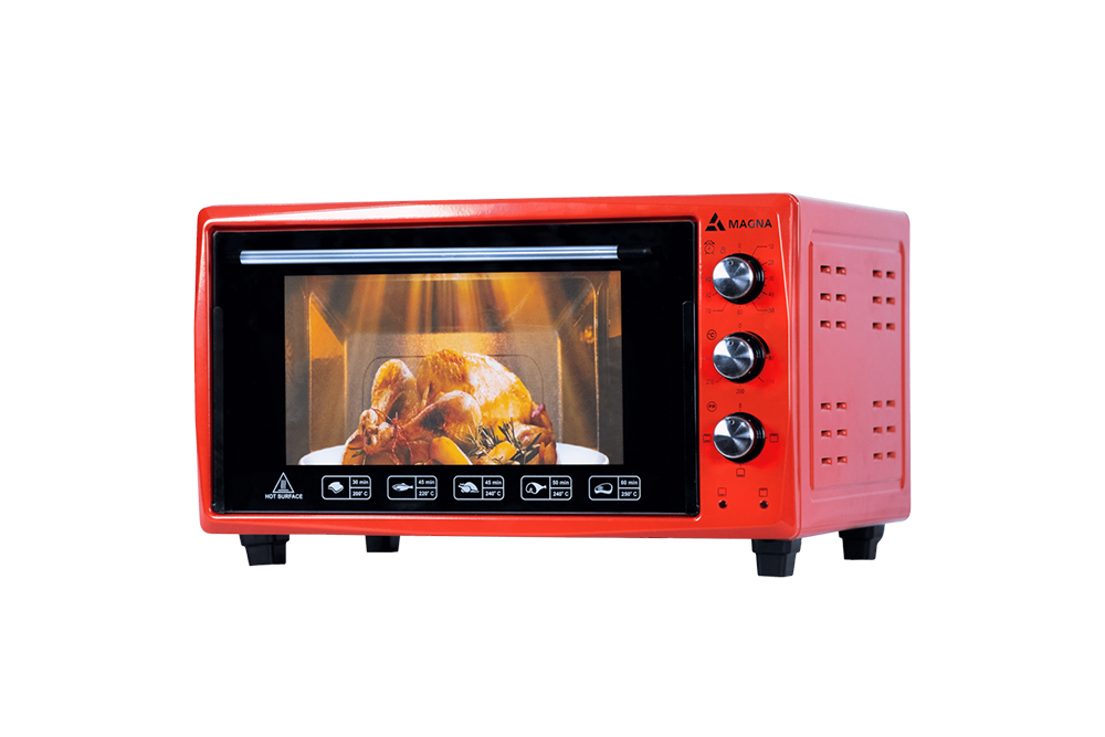 Мини-печь Magna Middle MF3615U-14RD красная