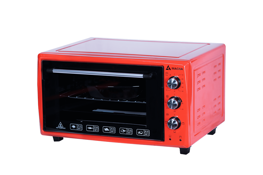 Мини-печь Magna Middle MF3615U-14RD красная - ForteMarket Мини-печь Magna Middle MF3615U-14RD красная купить,0