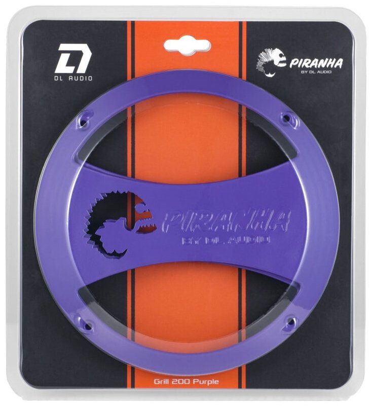 DL Audio защитная сетка Piranha 200 Grill Purple 2 шт