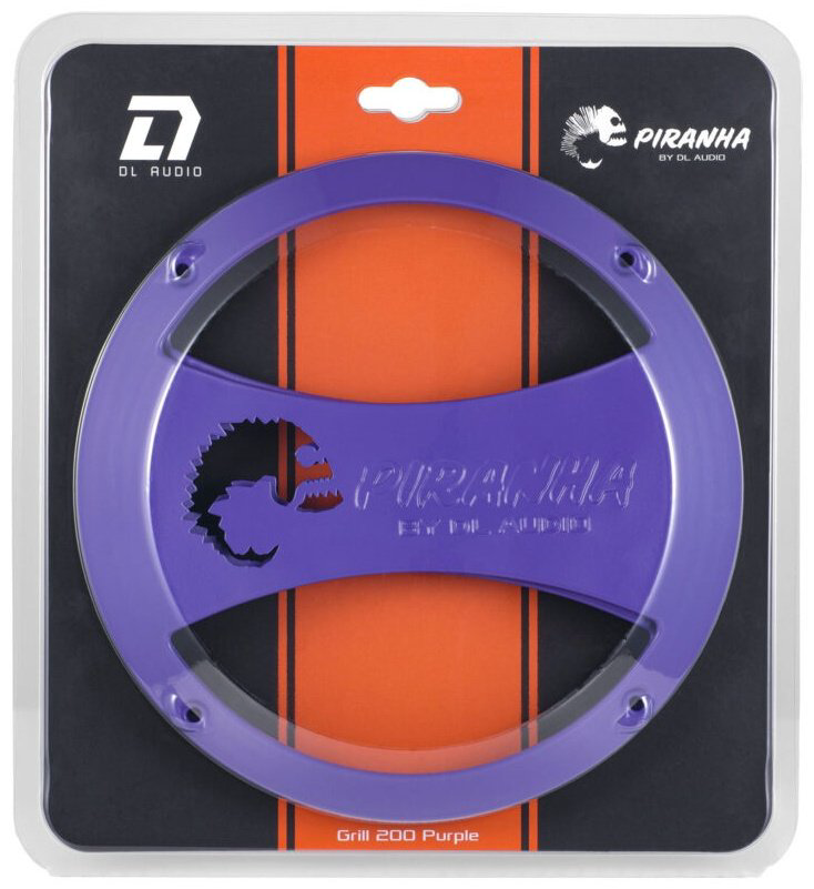 DL Audio защитная сетка Piranha 200 Grill Purple 2 шт купить,5227